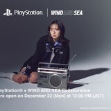 発売後即完売「PlayStation×WIND AND SEA」コラボアイテムの一部商品が本日12月22日12時より予約販売開始のニュースの画像