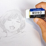 消して「描く」 クリエーター窪之内英策のMONO消しゴム活用術のニュースの画像