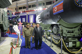 金正恩氏「韓米核同盟が急進的に進化…韓国の領土が果たして安全でいられるのか」のニュースの画像